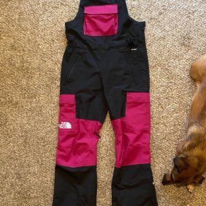 The North Face Dragline Bib - Roxbury Pink - Women's Medium - Ski and Snowboard